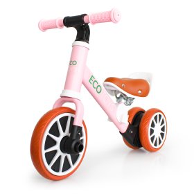 Dětské odrážedlo Sky 2v1 - růžové, EcoToys