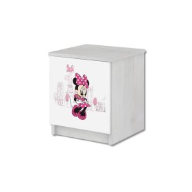 BAZAR Dětský noční stolek Minnie Mouse v Paříži , BabyBoo, Minnie Mouse