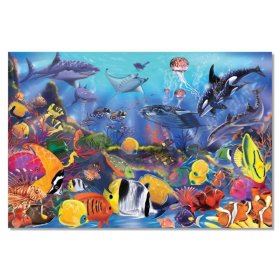 Podlahové puzzle podmořský svět 48 dílků