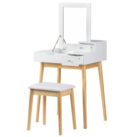 Kosmetický stolek se zrcadlem, MODERNHOME