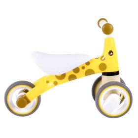 Odrážedlo Mini Žirafa - žluté, EcoToys