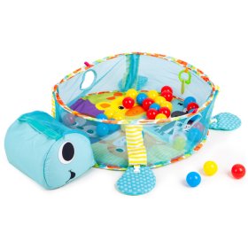 Vzdělávací hrací deka s míčky - Želvička, EcoToys