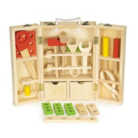Dřevěná sada nářadí pro děti, EcoToys