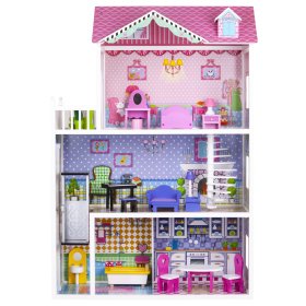Domeček pro panenky s výtahem Ava, EcoToys