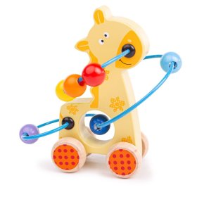 Bigjigs Baby Labyrint na kolečkách žirafa, Bigjigs Toys