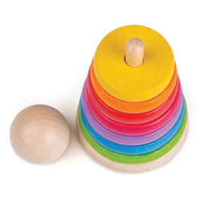 Bigjigs Baby Duhový panáček, Bigjigs Toys
