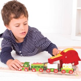 Bigjigs Rail Dinosauří jeřáb, Bigjigs Rail
