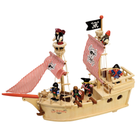 Tidlo Dřevěná pirátská loď, Tidlo