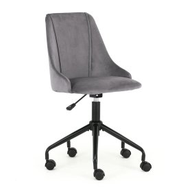 Studentská otočná židle BREAK - šedá, Halmar