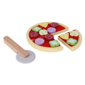 Dřevěná pizza, EcoToys