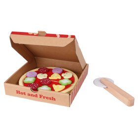 Dřevěná pizza, EcoToys