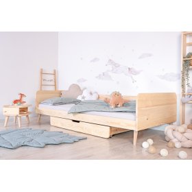 Šuplík Nell 70x110 - přírodní, Ourbaby®