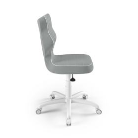 Ergonomická židle k psacímu stolu upravená na výšku 146-176,5 cm - šedá , ENTELO