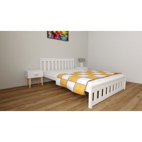 Manželská postel Ada 200 x 140 cm - bílá, Ourfamily