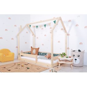 Bazar - Dětská Montessori postel domeček Chimney- přírodní, Ourbaby®