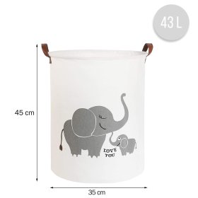 Koš na hračky sloníci, Ourbaby