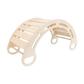 BAZAR- Dřevěná Montessori houpačka Lila - přírodní , LilaBaby