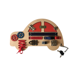 Activity board - Auto - červené , ABAM