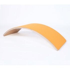 Dřevěná balanční deska - oranžová, EVA TOYS