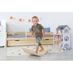 Dřevěná balanční deska - přírodní, Ourbaby