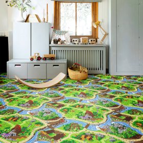 Dětský koberec - Dinosauři 