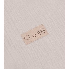 Mušelínové povlečení s výplní Picnic 120x80 cm + 40x60 cm - béžové , AlberoMio