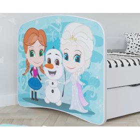  Dětská postel se zábranou - Frozen 2, All Meble, Frozen