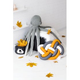 Plyšová chobotnice - šedá, Studio Kit