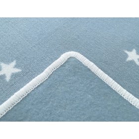 Dětský koberec Hvězdička - modrý