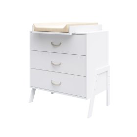Komoda CONE - WHITE s přebalovacím pultem, Pietrus