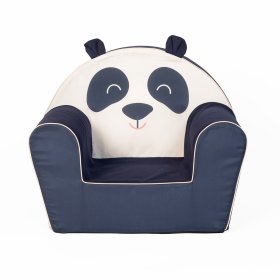 Dětské křesílko Panda s oušky, Delta-trade