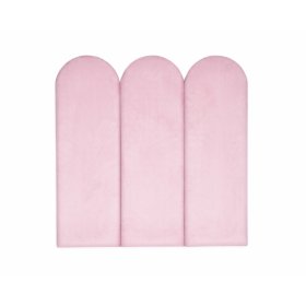 Čalouněný panel Oblouček - pudrově růžová , MIRAS