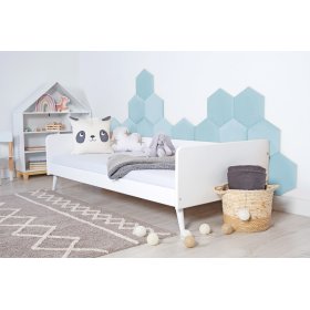 Čalouněný panel Hexagon- baby blue , MIRAS