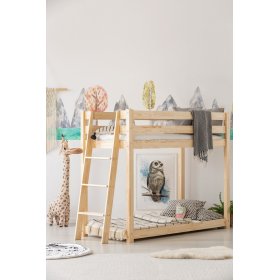 Dětská patrová postel Mila Classic - boční vstup, ADEKO