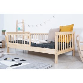 Dětská postel se zábranou TEDDY - přírodní, Ourbaby®