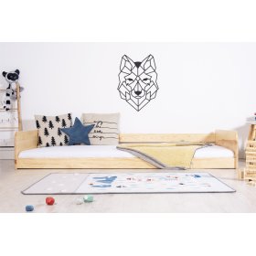 Dřevěná postel Sia - přírodní bez lakování , Ourbaby