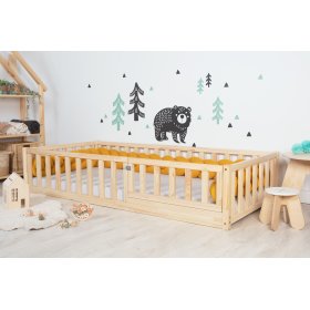 Dětská nízká postel Montessori Bear, Spokojny Sen