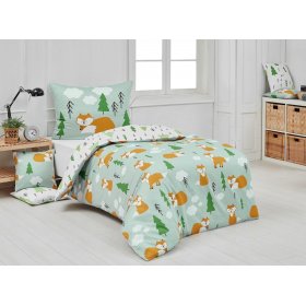 Dětské povlečení Matějovský 140x200 + 70x90 - Lišky, Matějovský