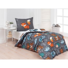 Dětské povlečení Foxie - 140 x 200 cm + 70 x 90 cm, Matějovský