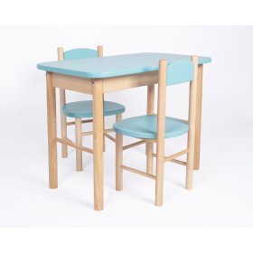 Set stolečku a židliček OURBABY baby blue, Ourbaby
