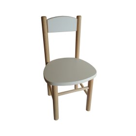 Dětská židlička Polly - bílá, Drewnopol