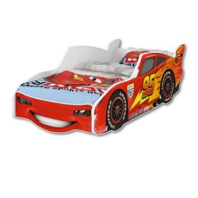Autopostel Blesk McQueen - červená, BabyBoo, Cars