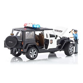 Bruder  Jeep Wrangler Rubicon Policie, Bruder