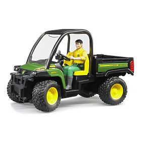 Bruder John Deere Gator s řidičem, Bruder