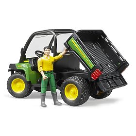 Bruder John Deere Gator s řidičem, Bruder