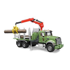 Bruder Nákladní auto MACK Granit  přepravník dřeva, Bruder