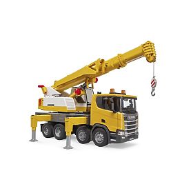 Bruder Nákladní auto Scania s jeřábem Liebherr, Bruder