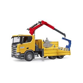 Bruder Nákladní auto Scania s ramenem