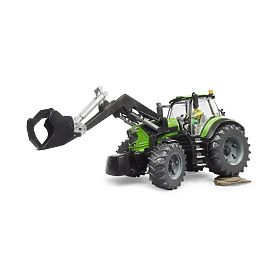 Bruder Traktor Deutz-Fahr 8280 TTV s čelním nakladačem