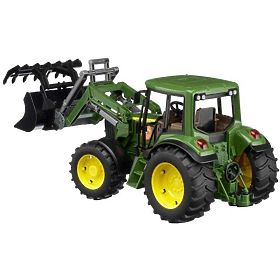 Bruder Traktor JOHN DEERE 6920 s čelním nakladačem, Bruder